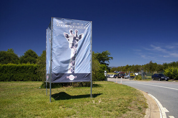 Wejście do Narodowego ZOO i Akwarium w Canberra