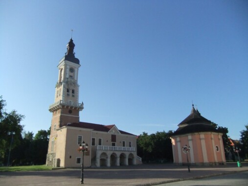 Rynek i Polski Ratusz w Kamieńcu Podolskim