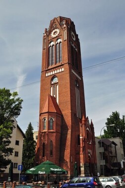 Wieża dawnego garnizonowego kościoła luterańskiego w Świnoujściu