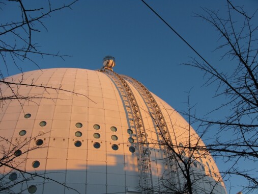 Winda na hali Ericsson Globe