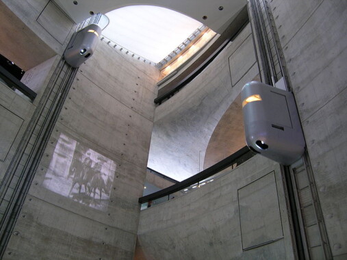 Winda w Mercedes-Benz Museum