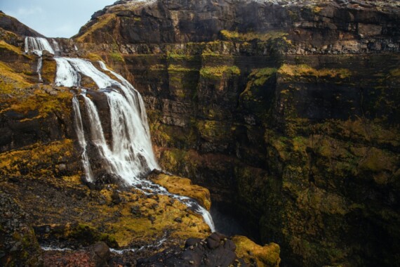 Wodospad Glymur