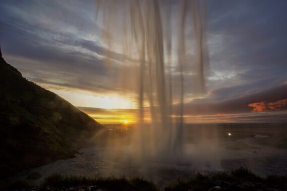 Wodospad Seljalandsfoss