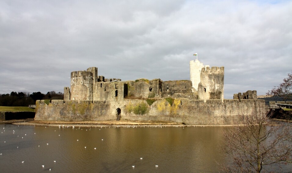 Zamek Caerphily (Walia, Wielka Brytania)