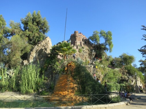 Twierdza na wzgórzu Cerro Santa Lucía